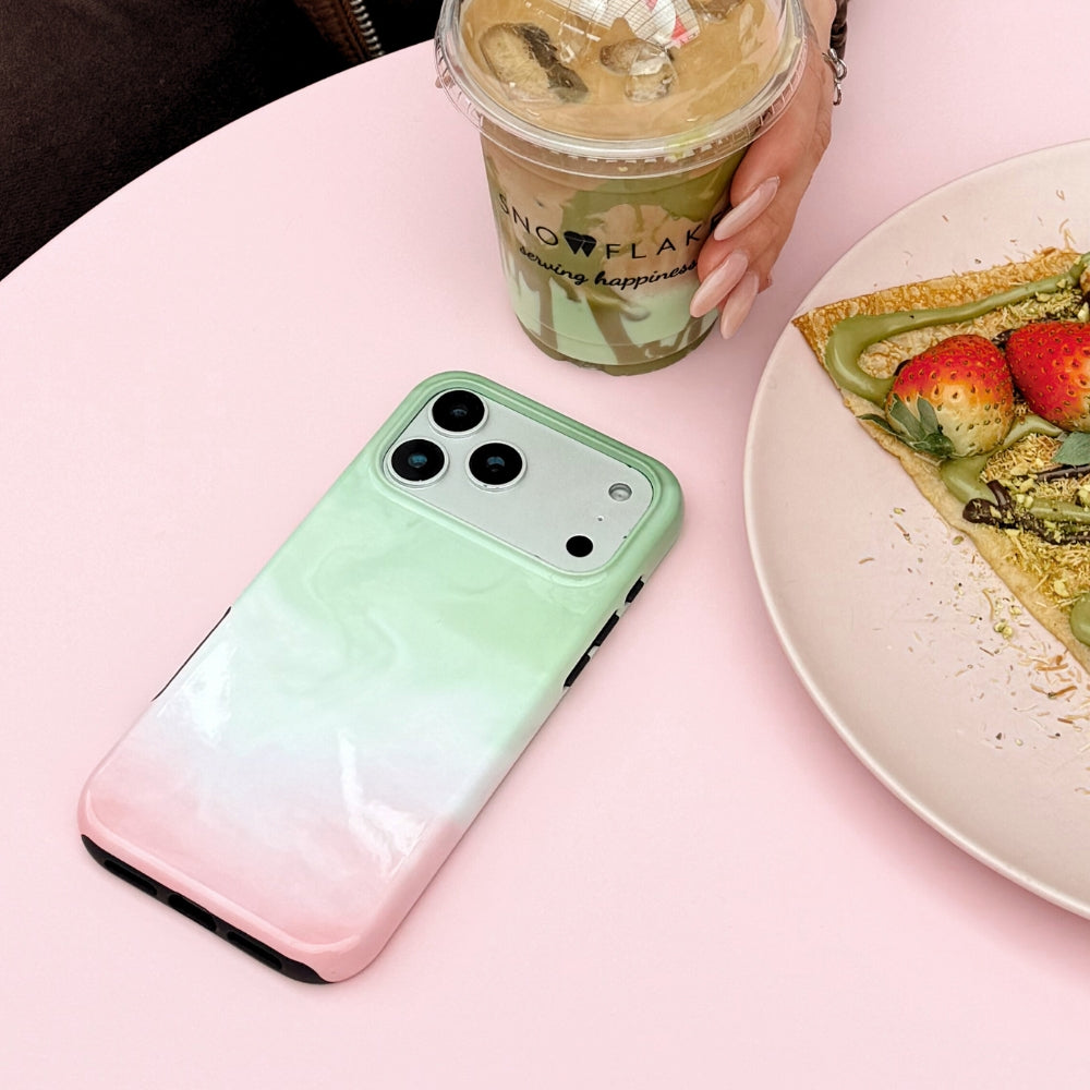 Tough Phone Case - Strawberry Matcha, iPhone 15 Tough Phone Case - Strawberry Matcha, iPhone 15