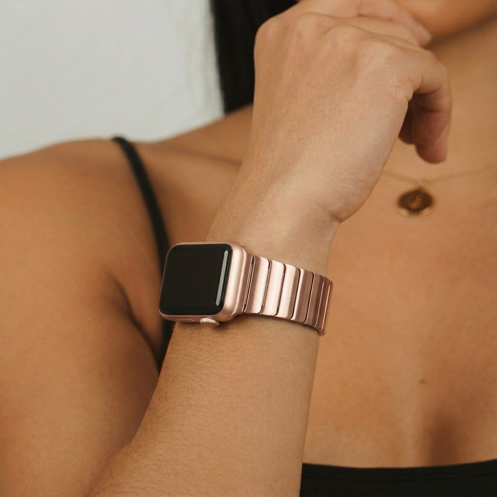Slinky Apple Watch Strap - Rose Gold | Watch Bands | Coconut Lane