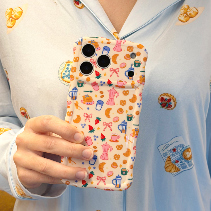 Wavy Phone Case - Breakfast Club