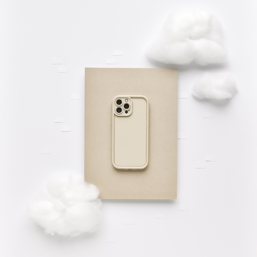 Cloud Soft NAKD Phone Case - Pebble Beige