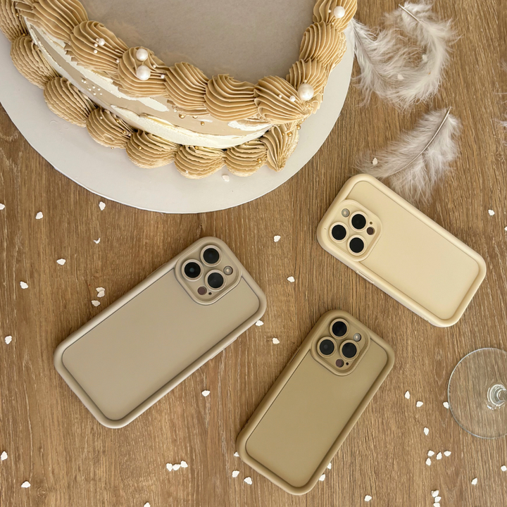 Cloud Soft NAKD Phone Case - Pebble Beige