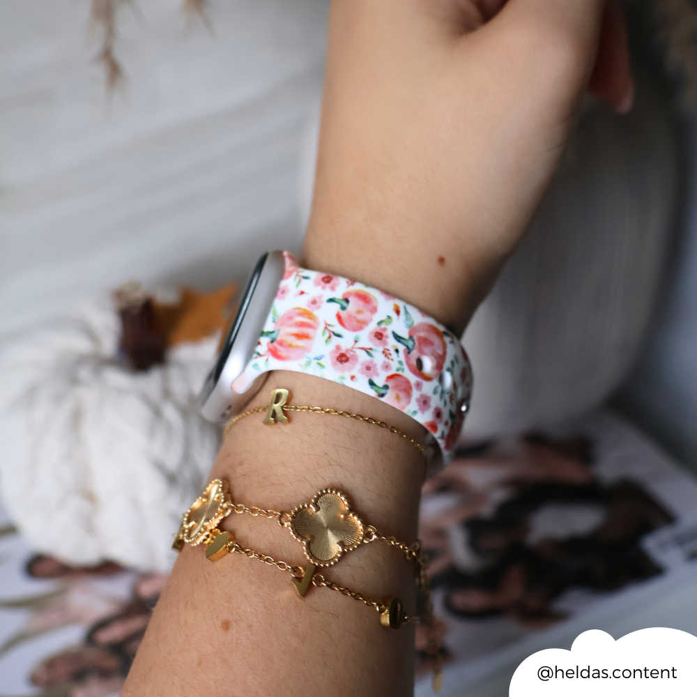 Ditsy Pumpkins Apple Watch Strap