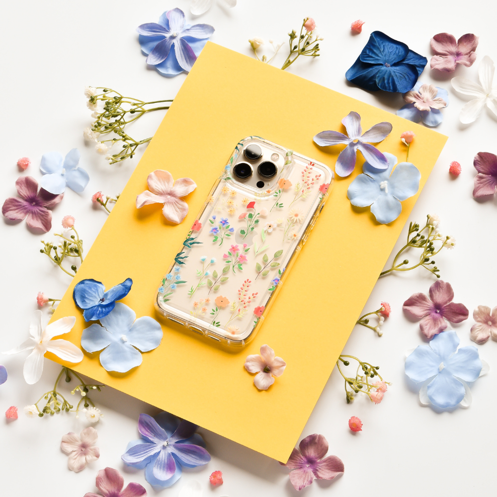 Dried Flowers Clear iPhone Case | Phone Cases | Coconut Lane Dried Flowers Clear iPhone Case | Phone Cases | Coconut Lane