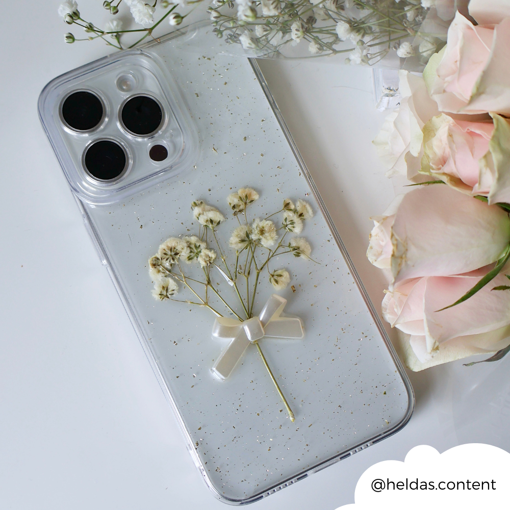 Dried Flowers Clear iPhone Case | Phone Cases Dried Flowers Clear iPhone Case | Phone Cases