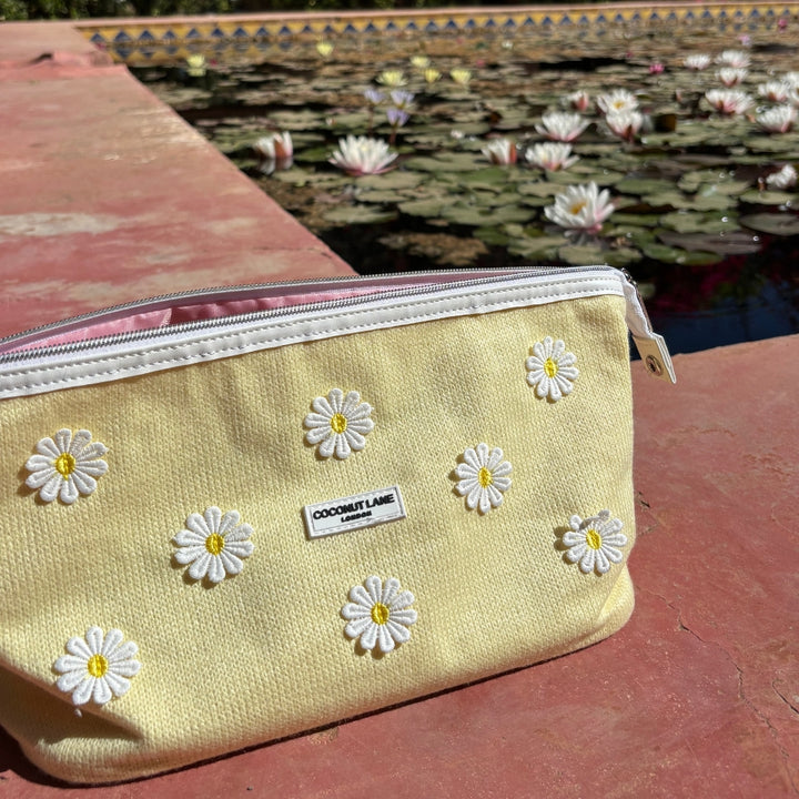 Expandable Makeup Bag - Buttercup Bloom
