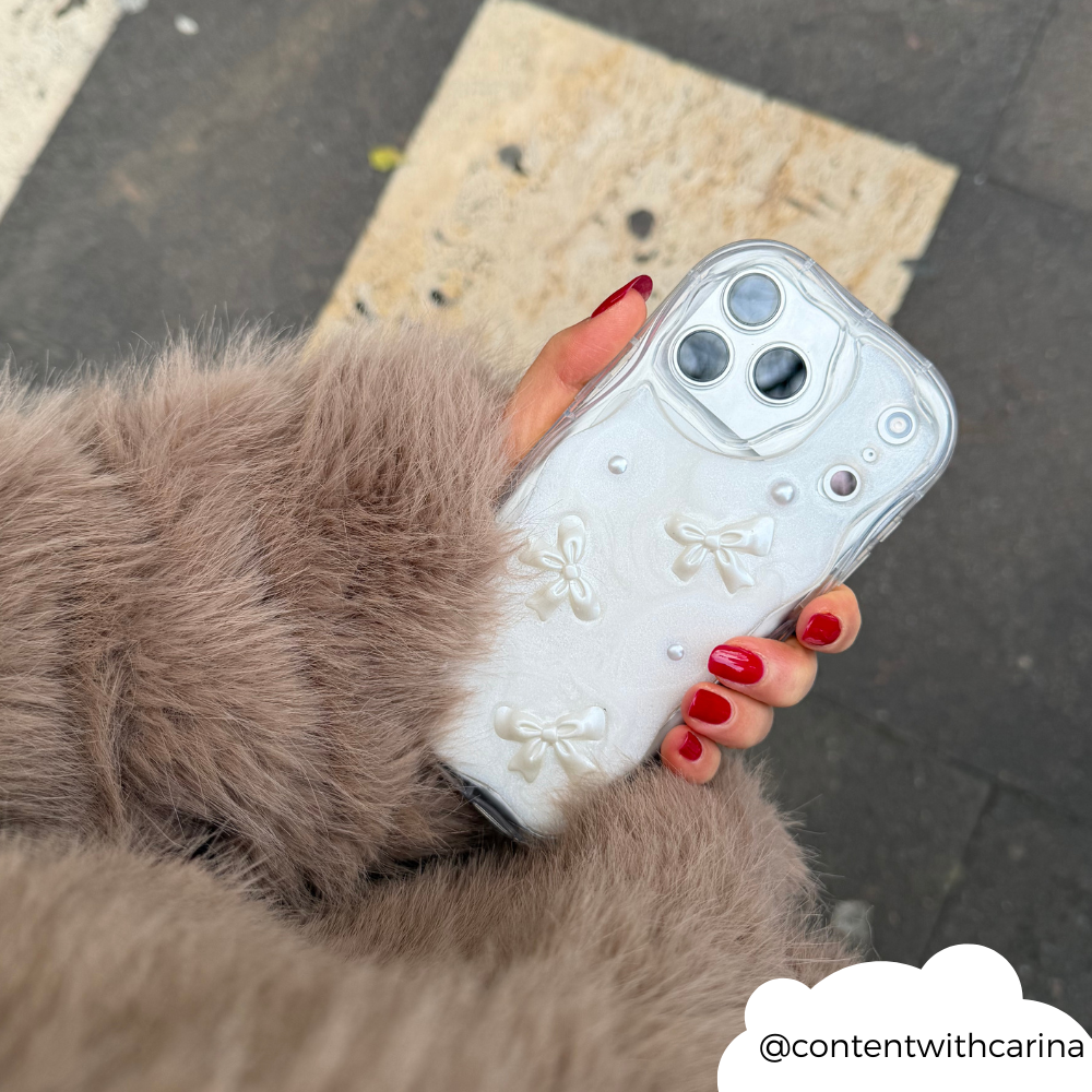 Pearls & Bows iPhone Case | Phone Cases | Coconut Lane Pearls & Bows iPhone Case | Phone Cases | Coconut Lane