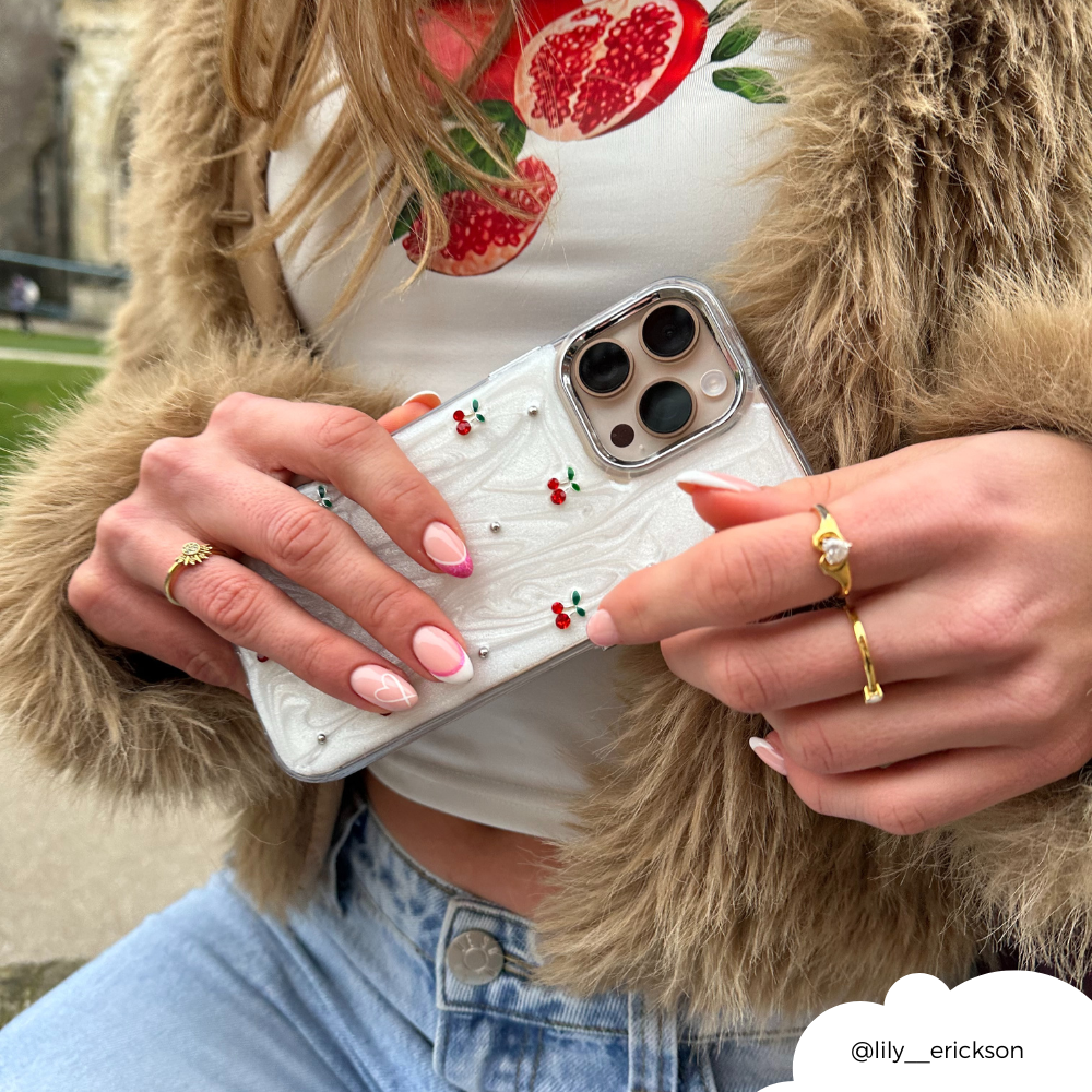 Cherry Pearl Phone Case Cherry Pearl Phone Case