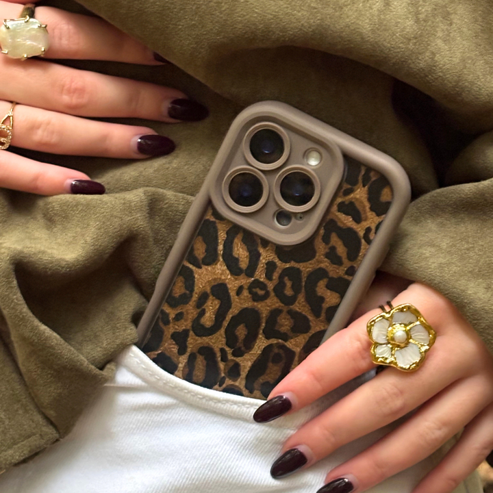 Mocha Leopard Phone Case