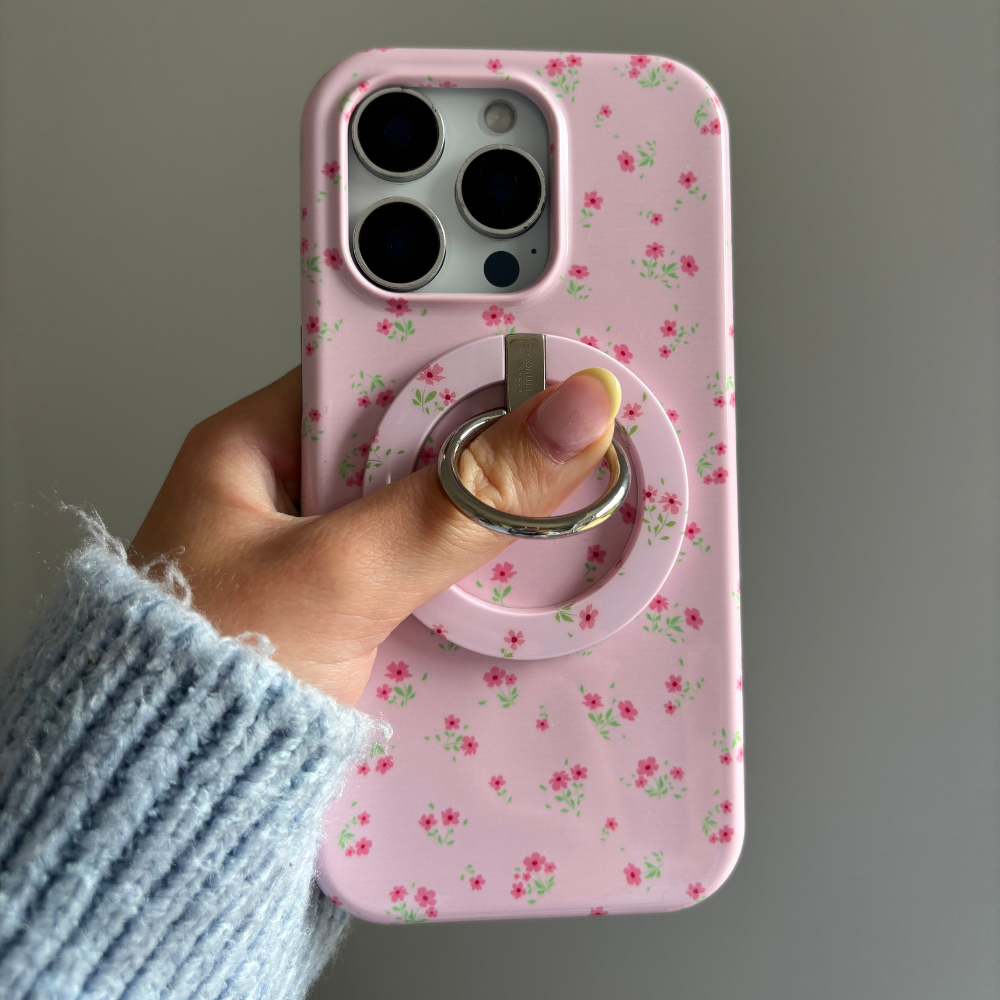 MAGSAFE® Phone Ring - Ditsy Floral Pink