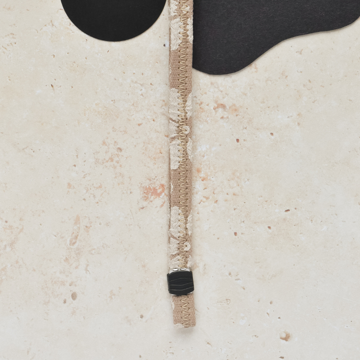 Lanyard - Mocha Flower