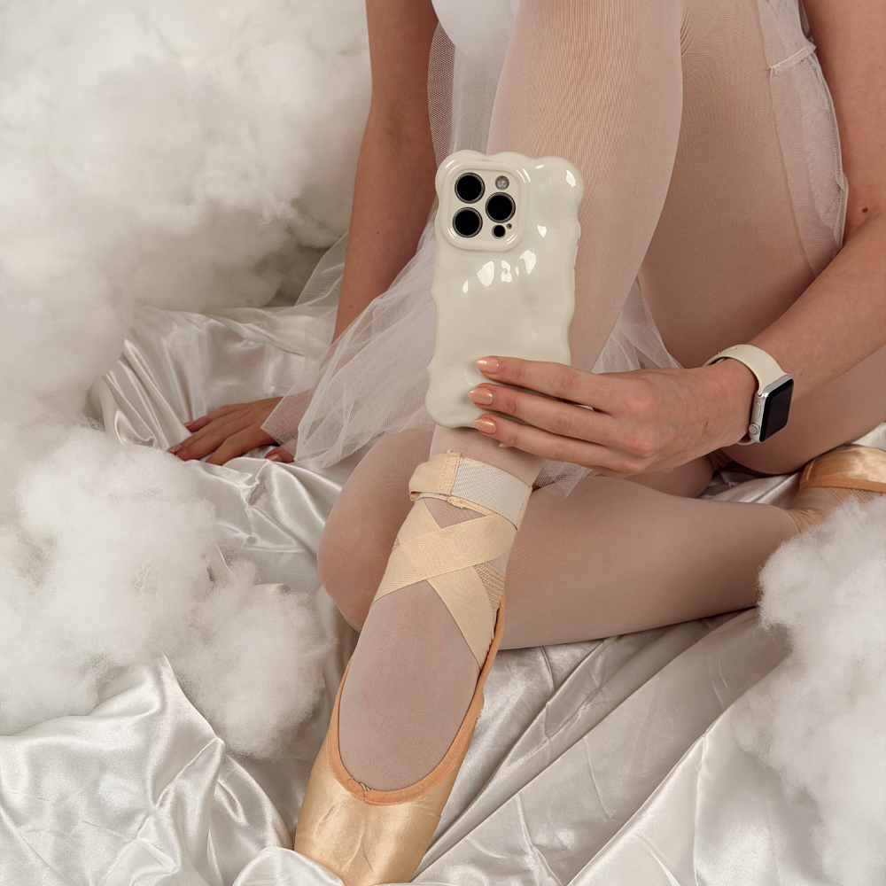3D Bubble Phone Case - Cloud Dancer | Phone Cases | Coconut Lane 3D Bubble Phone Case - Cloud Dancer | Phone Cases | Coconut Lane