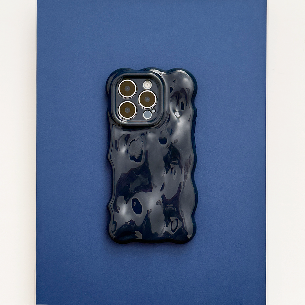 3D Bubble Phone Case - Navy | Phone Cases | Coconut Lane 3D Bubble Phone Case - Navy | Phone Cases | Coconut Lane
