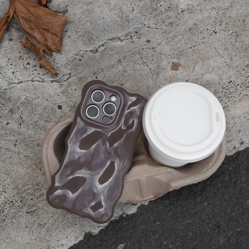 3D Bubble Phone Case - Chocolate | Phone Cases | Coconut Lane 3D Bubble Phone Case - Chocolate | Phone Cases | Coconut Lane