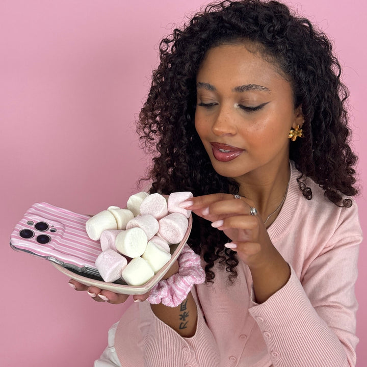 Wavy Phone Case - Powder Stripes