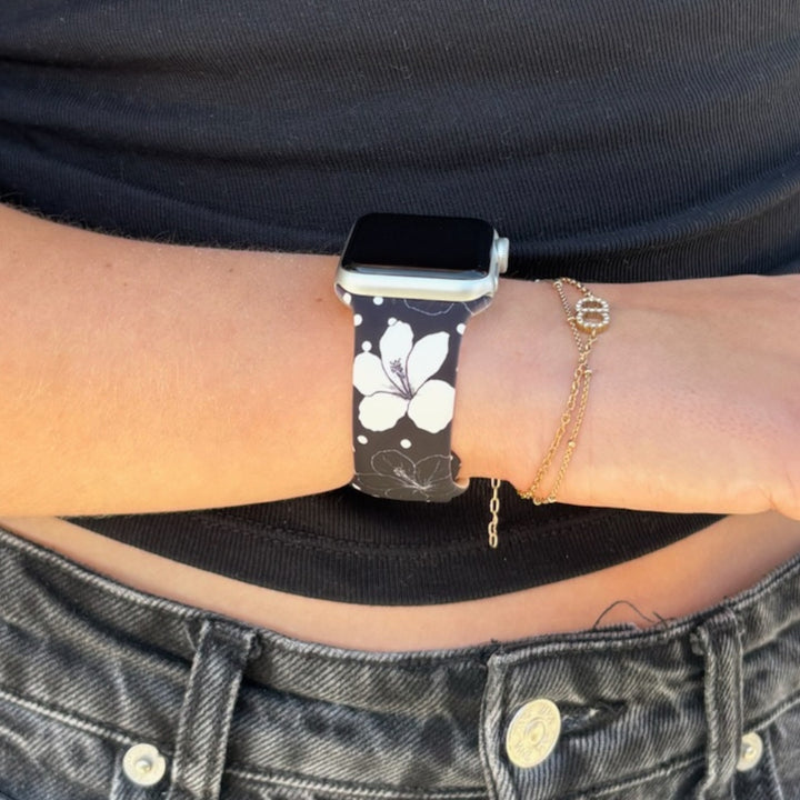Mono Flora Apple Watch Strap