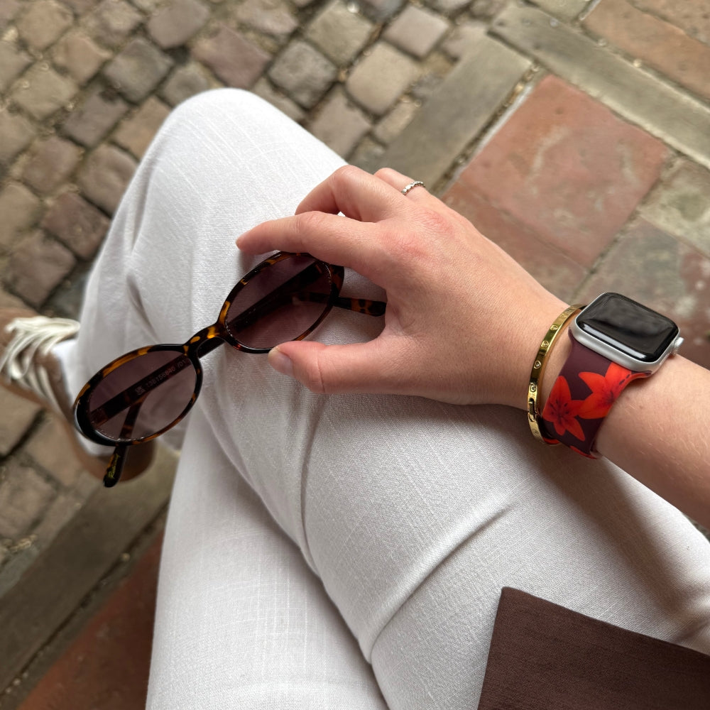 Cinnamon Lily Apple Watch Strap