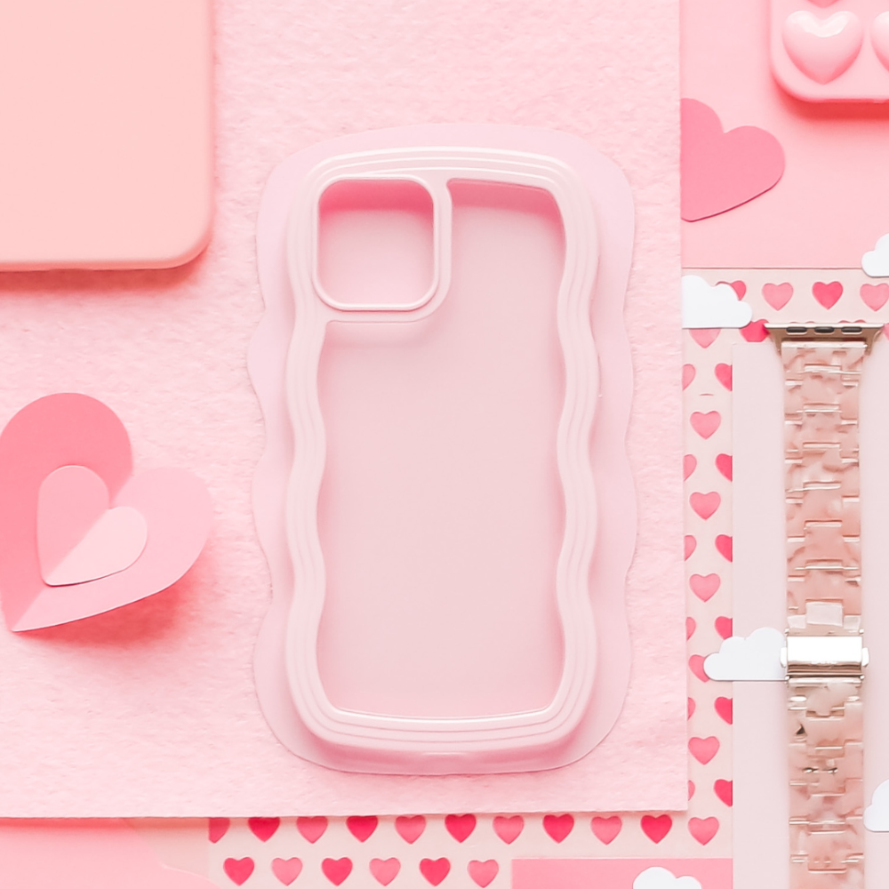 Curvy Phone Case - Pink