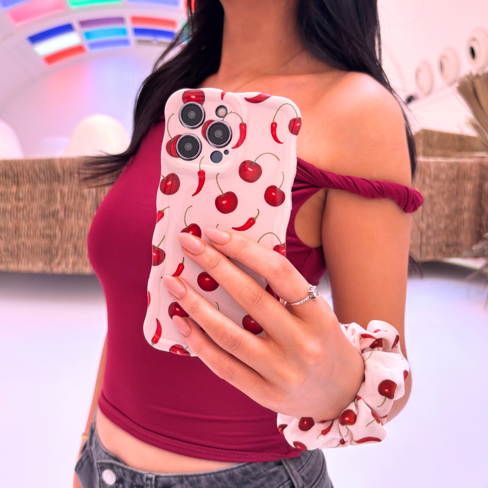 Cherry Spice Scrunchie
