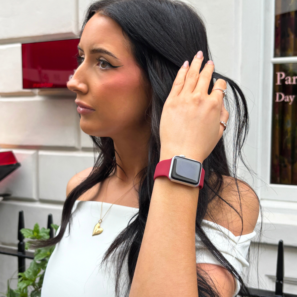 NAKD Apple Watch Strap - Cherry