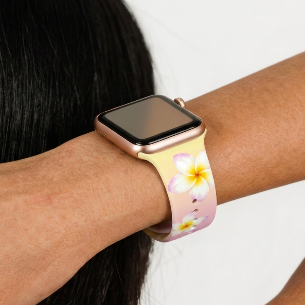 Aloha Bloom Watch Strap studio shoot