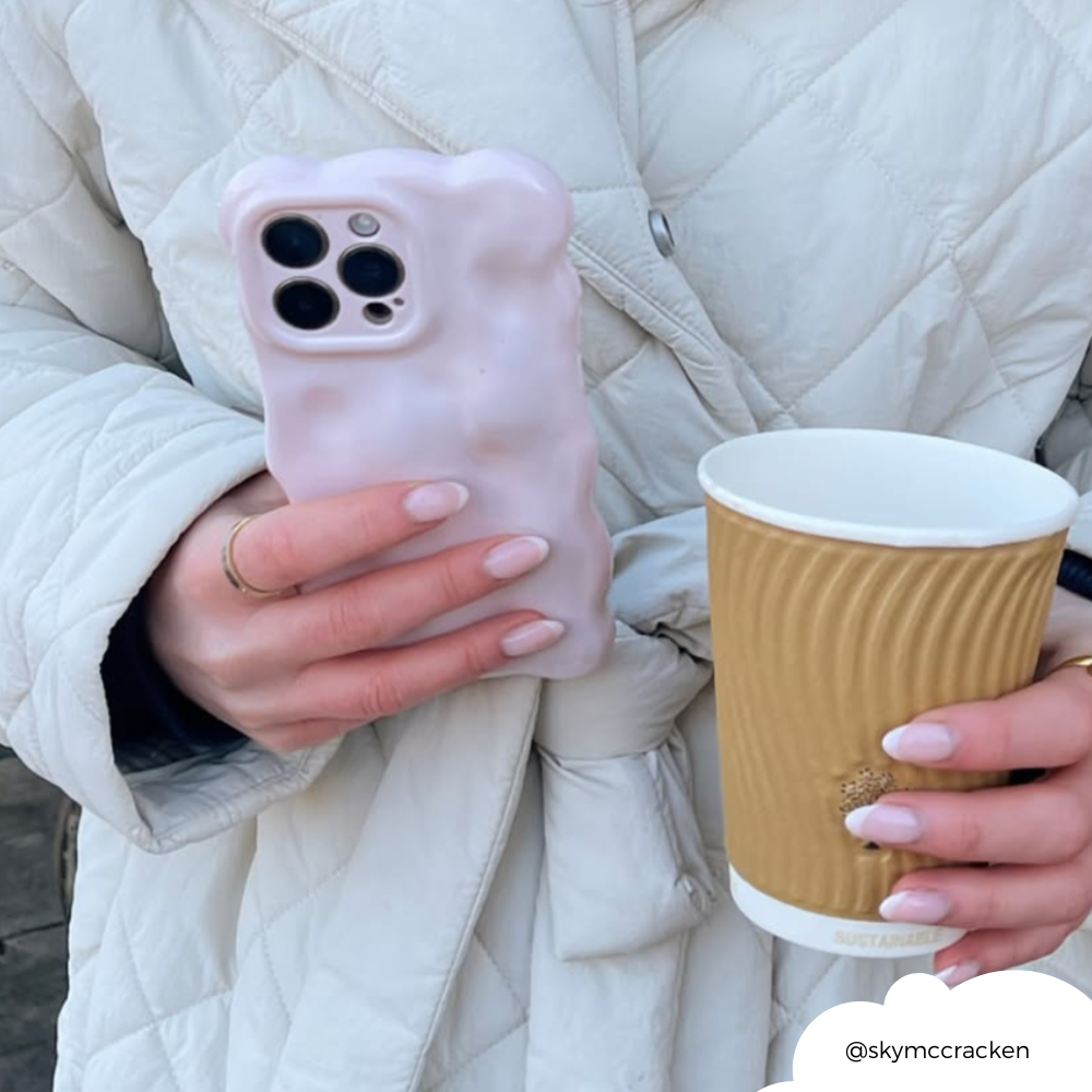 3D Bubble iPhone Case - Powder Pink | Phone Cases 3D Bubble iPhone Case - Powder Pink | Phone Cases