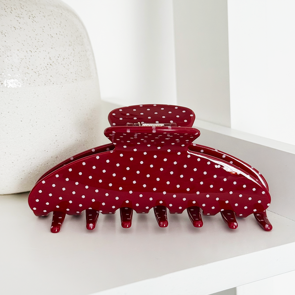 SET POLKA DOT CLAW CLIP - SWIRL leles3136112816_1761670879316_  main image 4