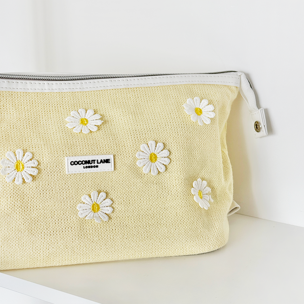 Expandable Makeup Bag - Buttercup Bloom