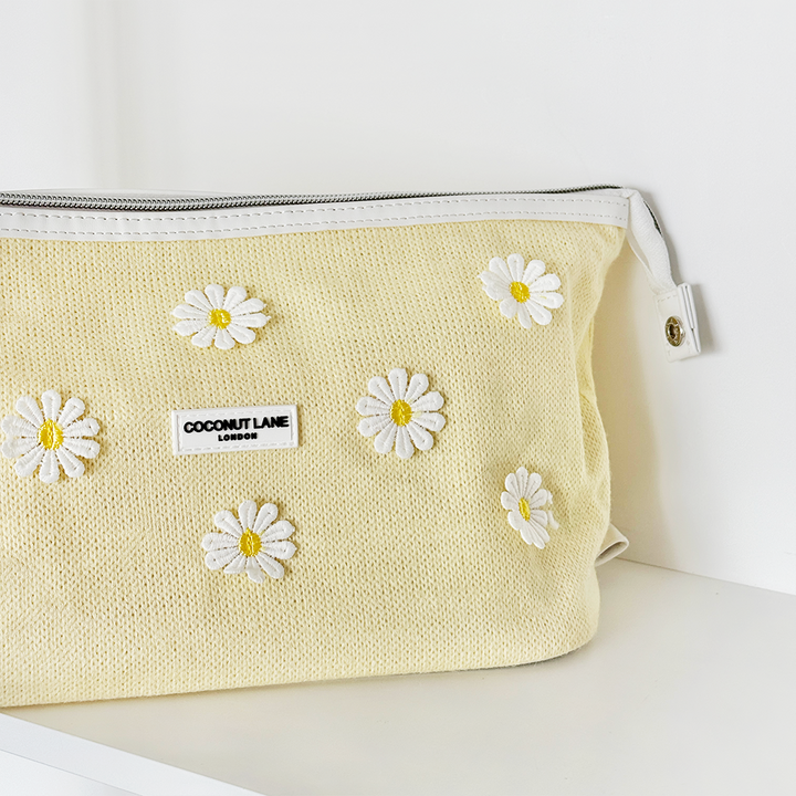 Expandable Makeup Bag - Buttercup Bloom