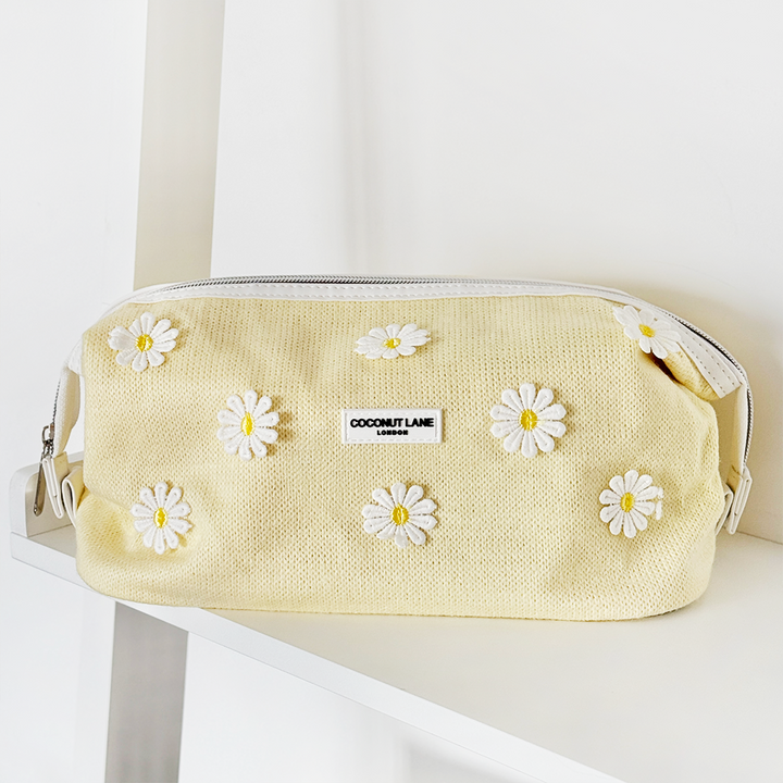 Expandable Makeup Bag - Buttercup Bloom