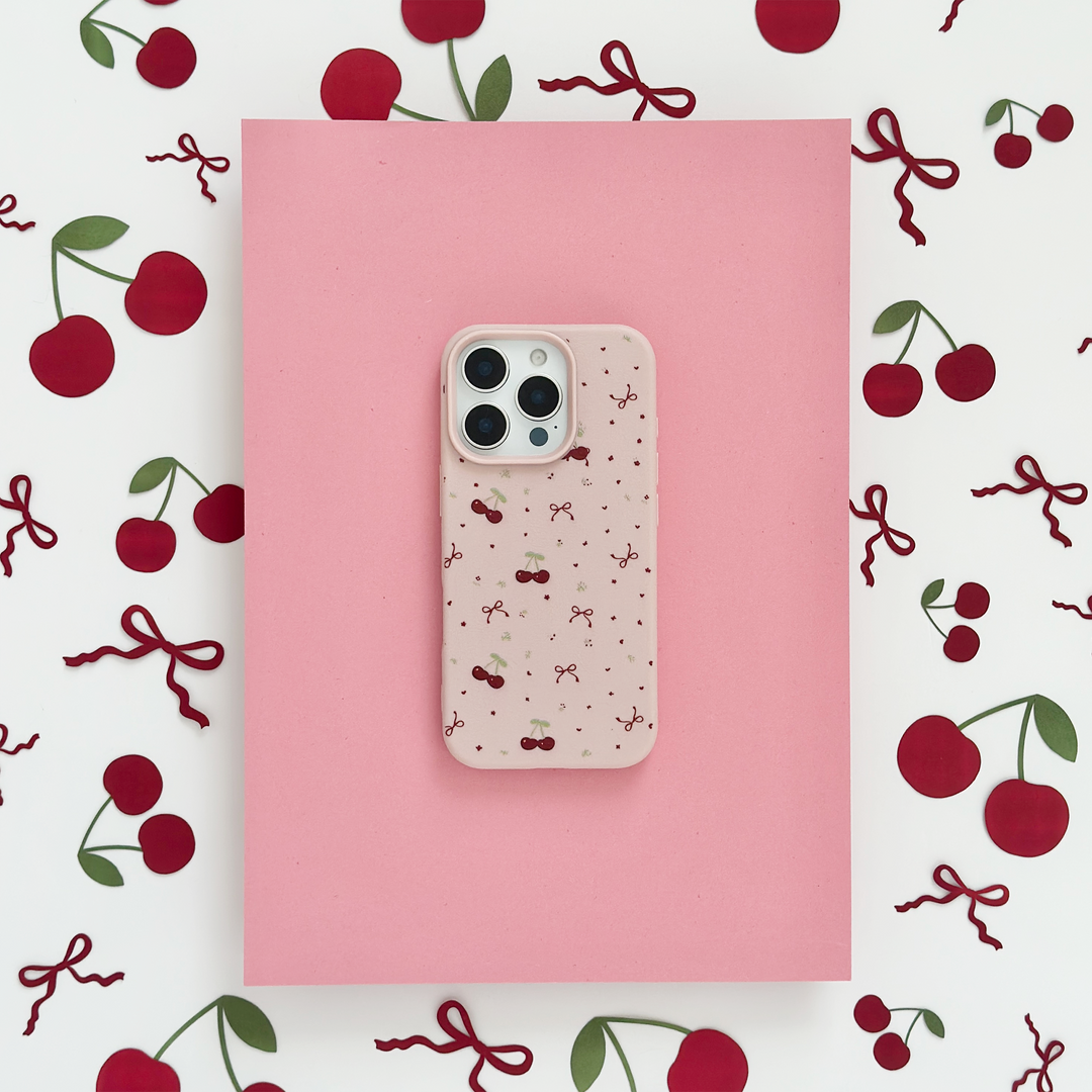 Ditsy Bows & Cherries Phone Case Ditsy Bows & Cherries Phone Case