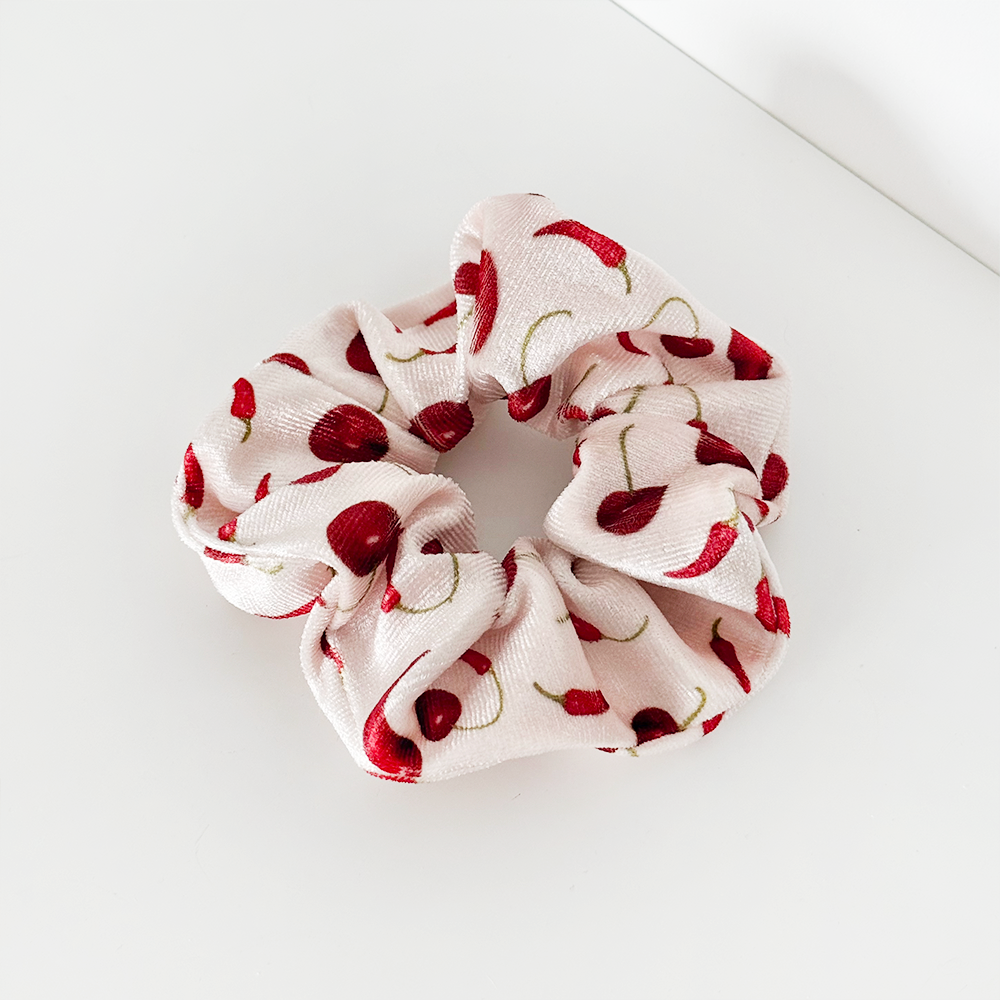 Cherry Spice Scrunchie