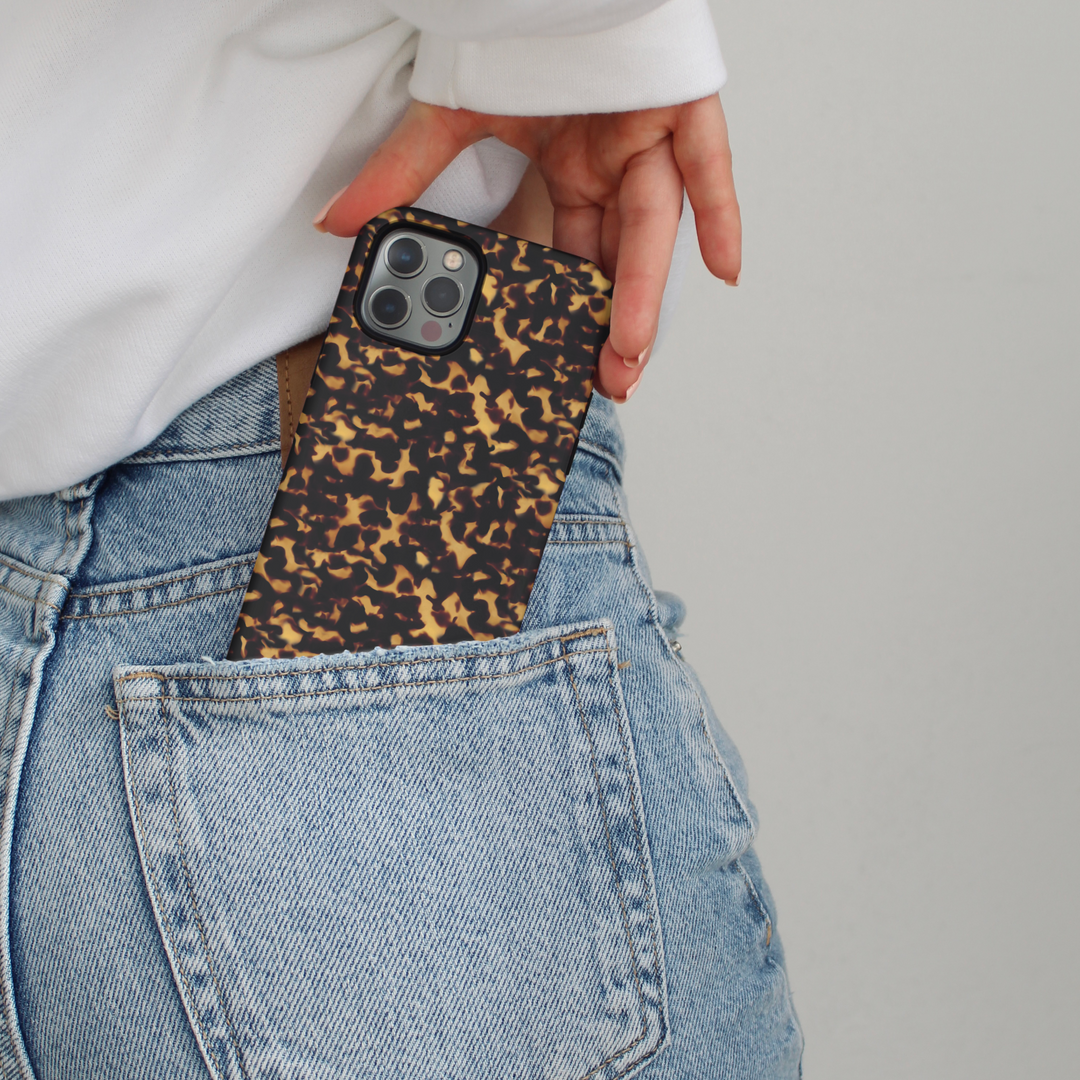 Tough MagSafe® Phone Case - Chic Tortoiseshell