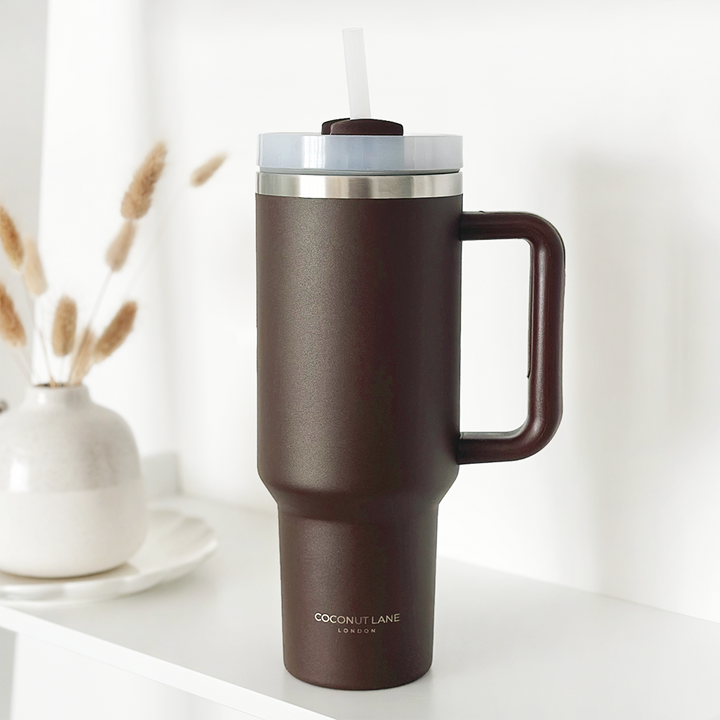 Stainless Steel Tumbler - Chocolate
