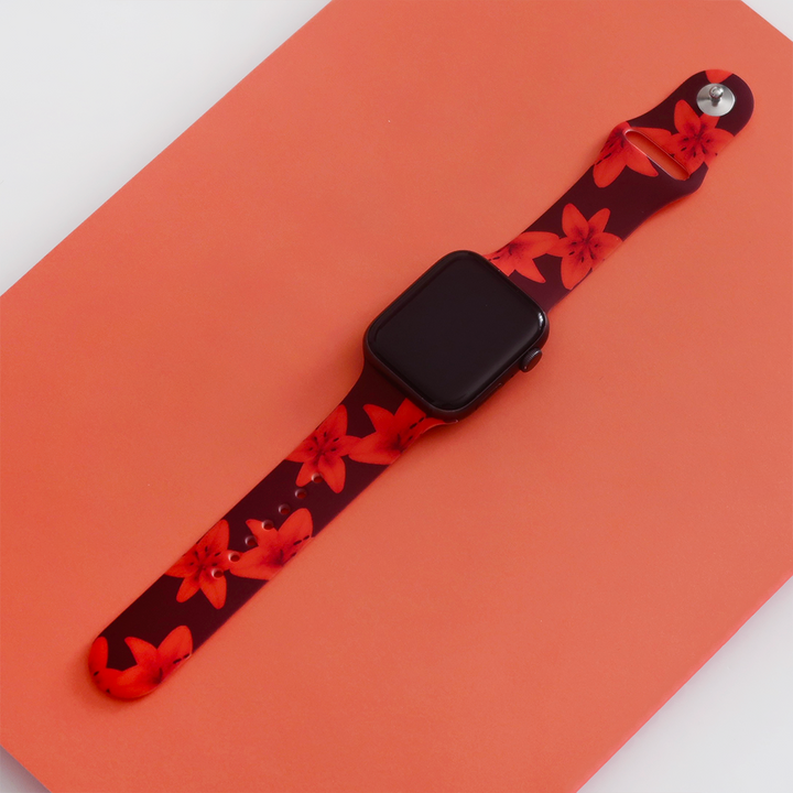 Cinnamon Lily Apple Watch Strap