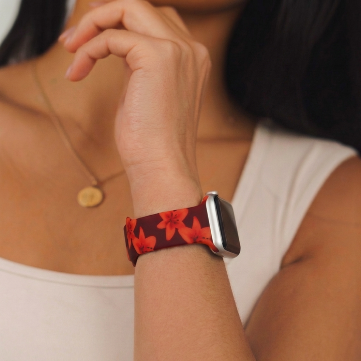 Cinnamon Lily Apple Watch Strap