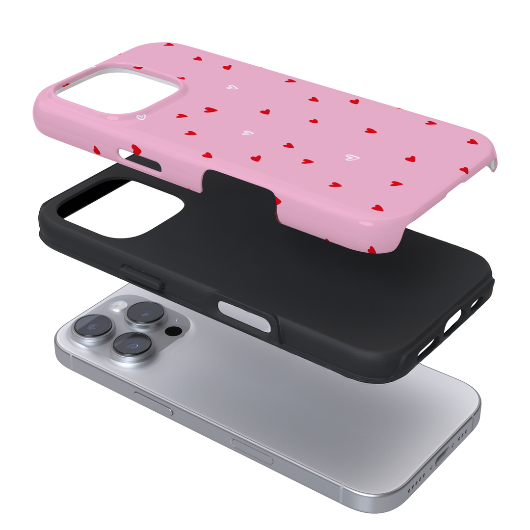 Tough Phone Case - Cute Hearts | iPhone Cases | Coconut Lane Tough Phone Case - Cute Hearts | iPhone Cases | Coconut Lane