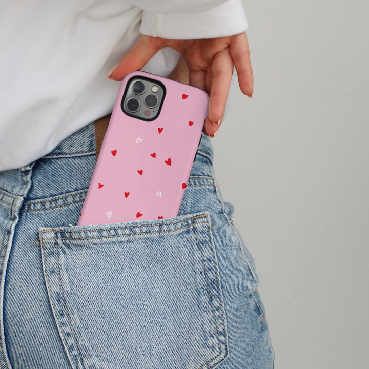 Tough MagSafe® Phone Case - Cute Hearts