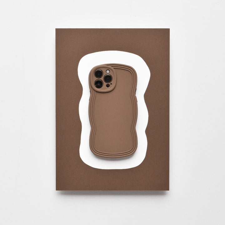 NAKD Curvy Phone Case - Coffee