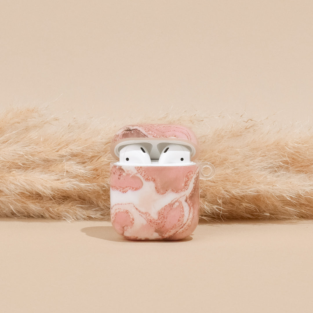 Airpods Case - Nude Crystal Agate