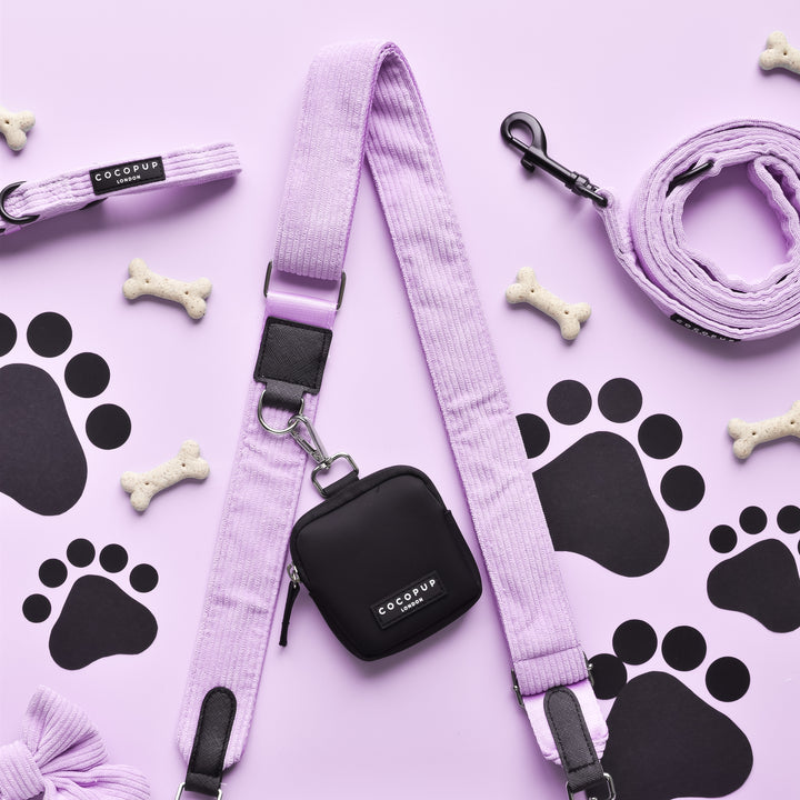 Dog Walking Bag Bundle - Lilac Cord