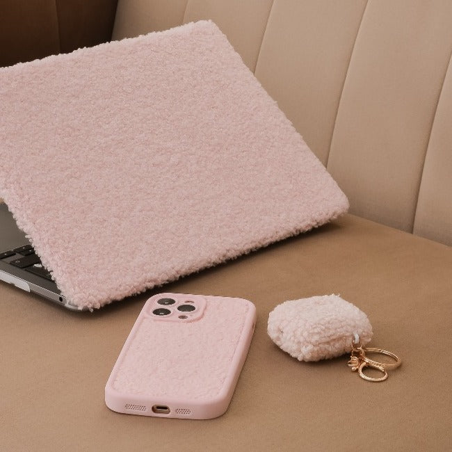 Cosy Teddy Phone Case - Pink