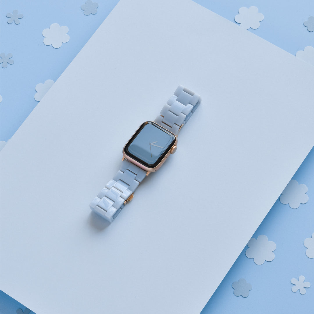 Luxe Pastel Blue Apple Watch Strap
