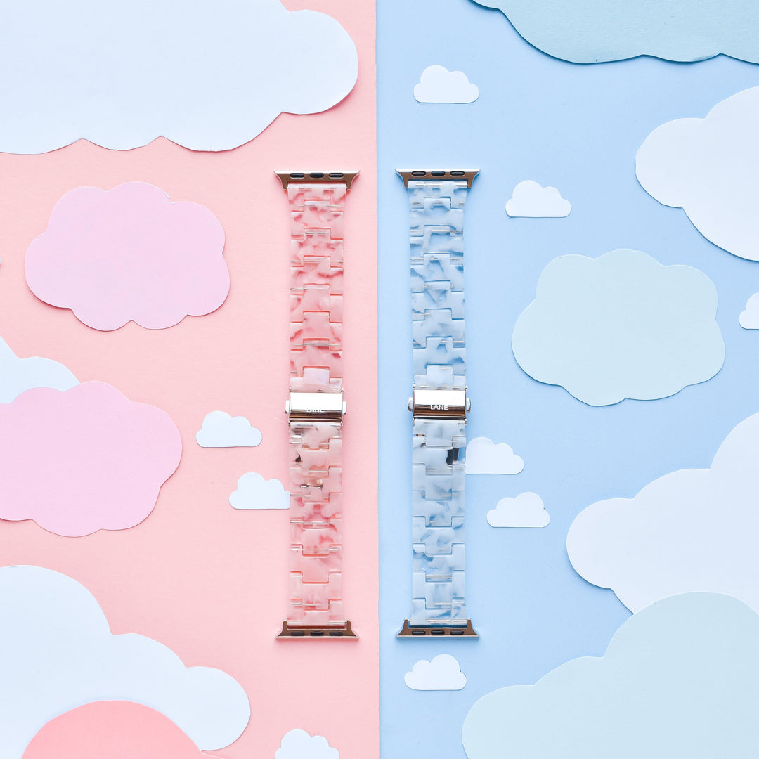 Luxe Pink Clouds Apple Watch Strap