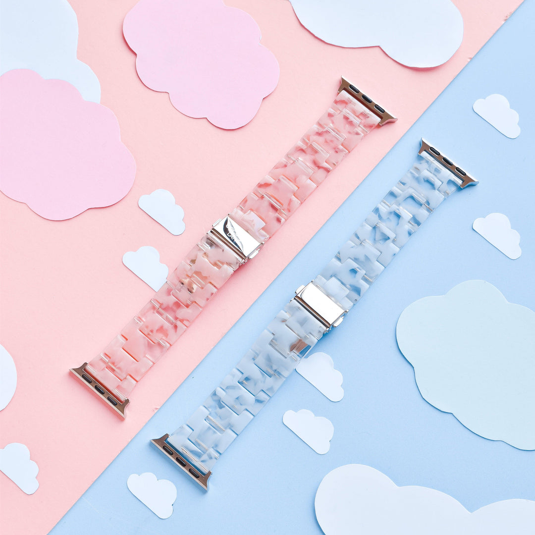 Luxe Blue Clouds Apple Watch Strap