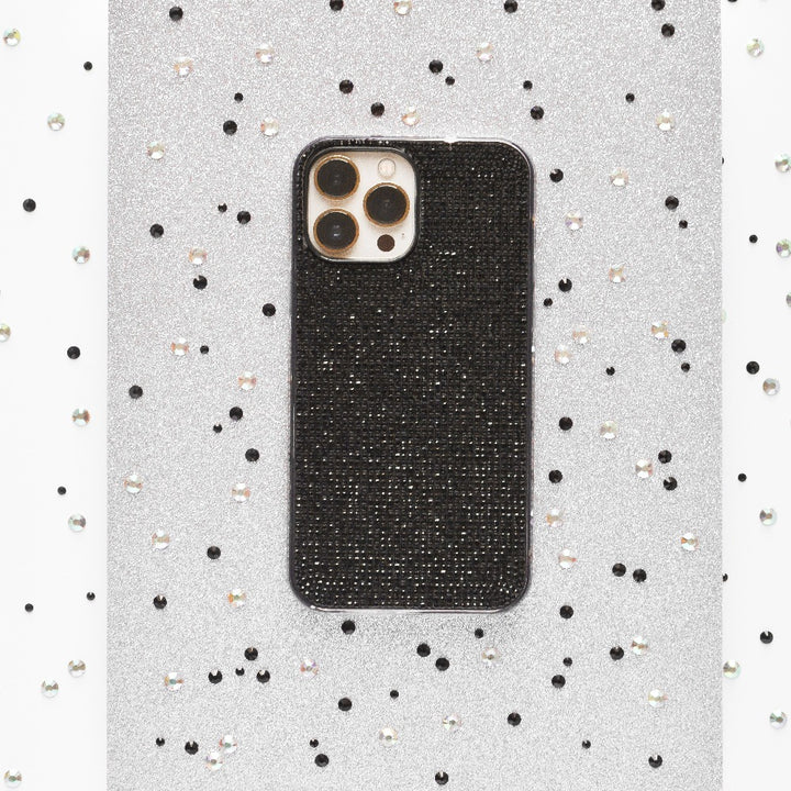 Disco Sparkle Phone Case - Black