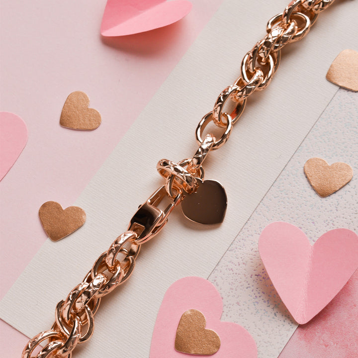 Chain Bracelet Apple Watch Strap - Rose Gold