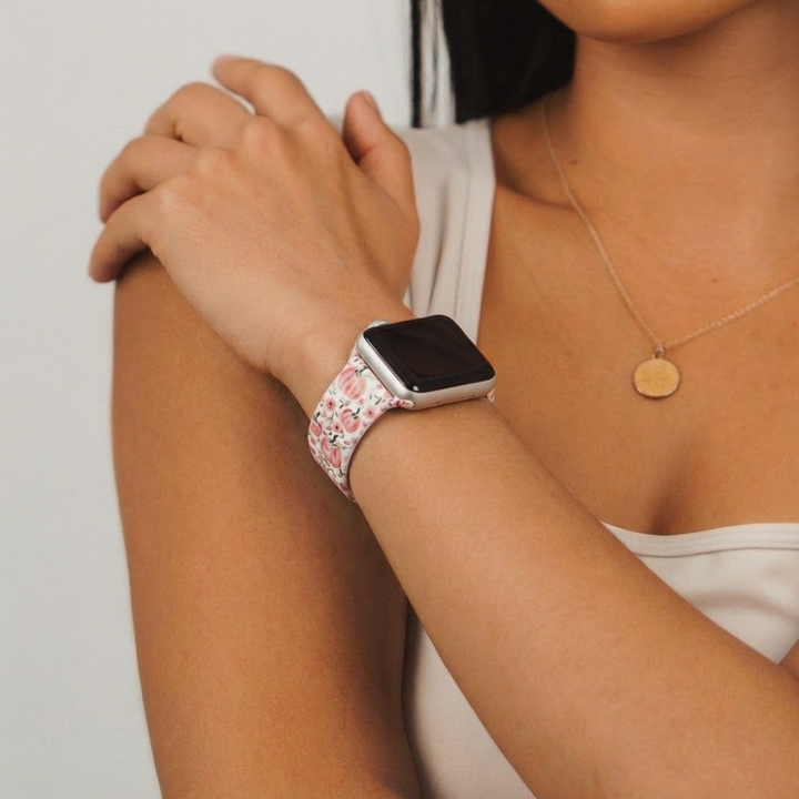 Ditsy Pumpkins Apple Watch Strap