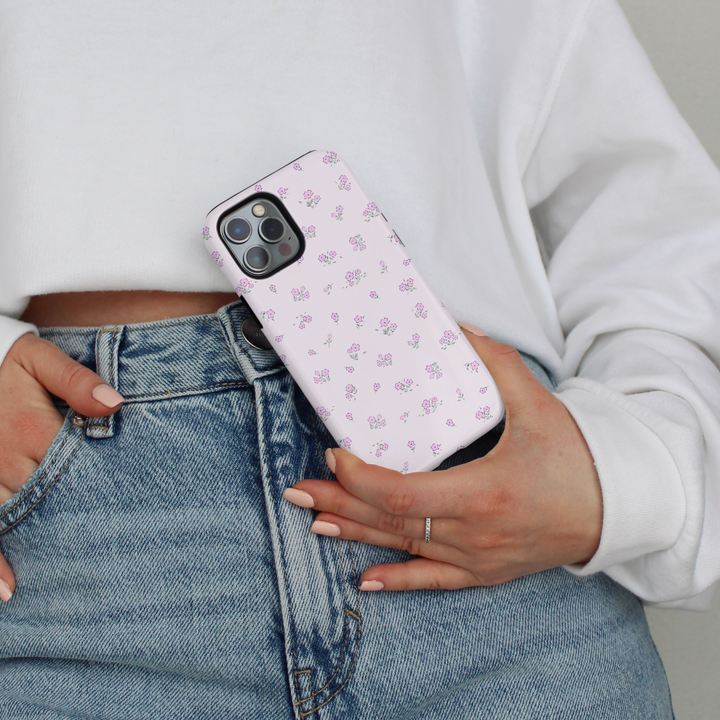 Tough MagSafe® Phone Case - Ditsy Floral Lilac