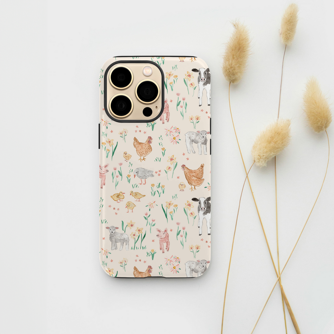 Tough Phone Case - Farmyard Friends | iPhone Cases | Coconut Lane Tough Phone Case - Farmyard Friends | iPhone Cases | Coconut Lane