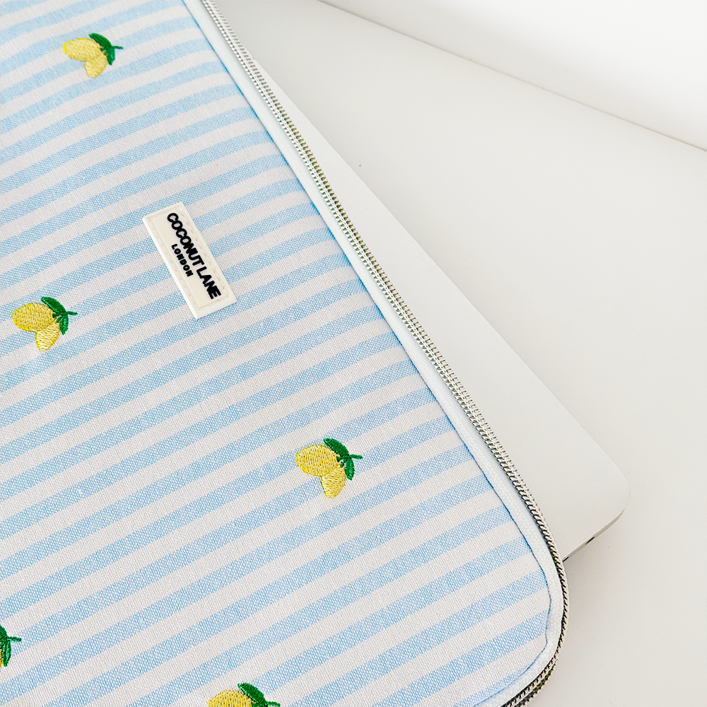 Living La Vida Lemon Laptop Sleeve